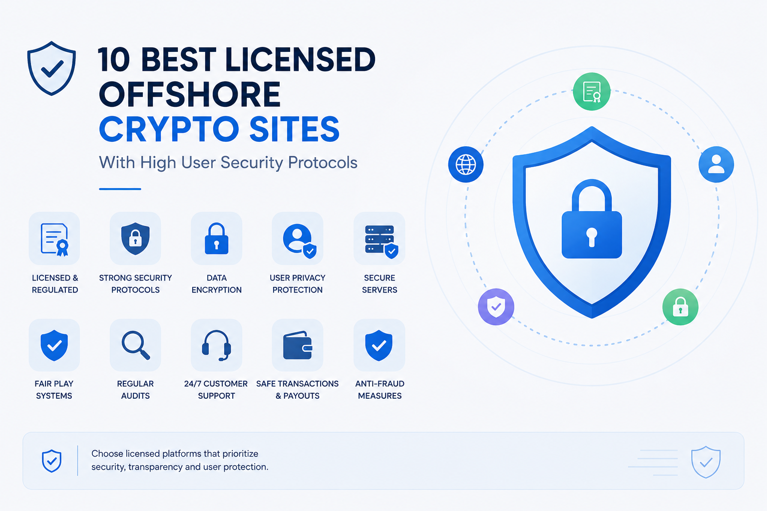 Top 10 Licensed Offshore Crypto Betting Sites for 2026: Secure & Private