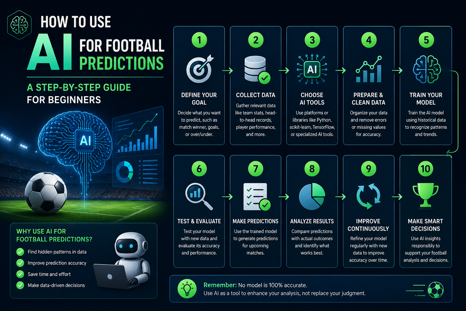 How to Use AI for Football Predictions: A Step-by-Step Guide for Beginners