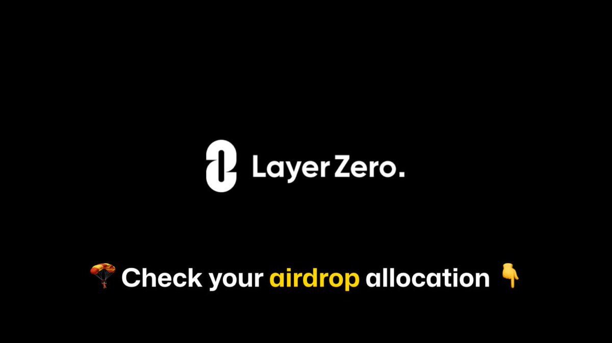 How to Check Your LayerZero Airdrop Allocation Status