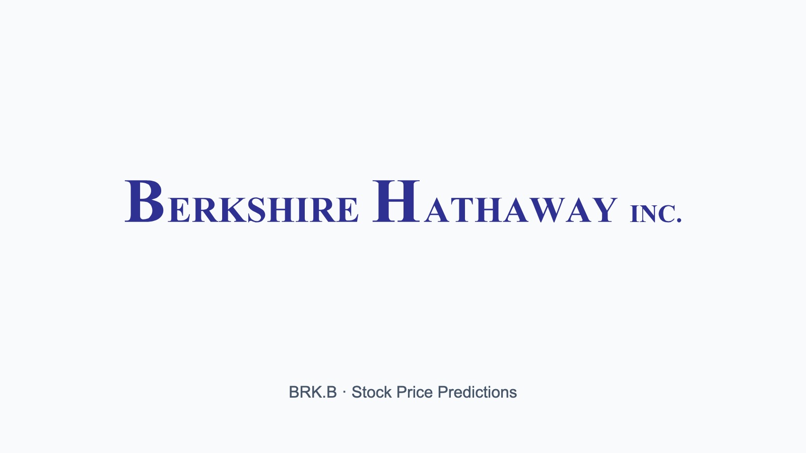 Berkshire Hathaway Stock Price Prediction 2027–2035