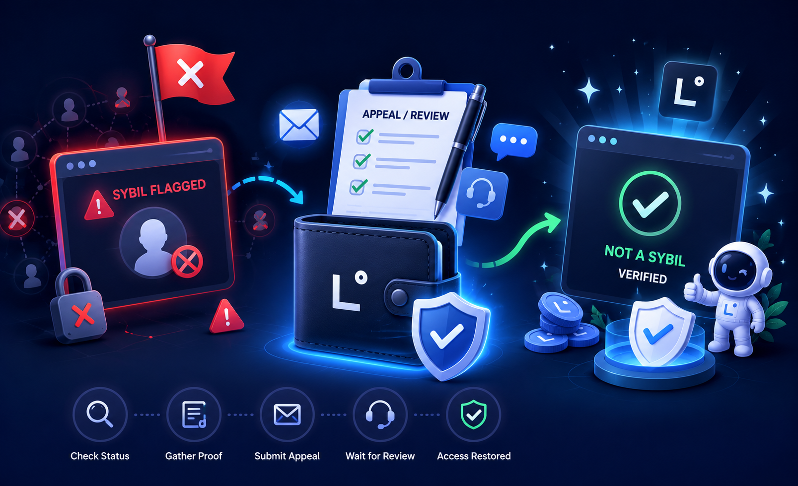 Linea Sybil Flagged? Steps to Appeal & Clear Your Wallet